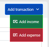 create transaction buttons